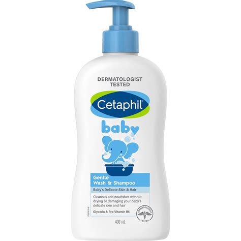 Cetaphil Baby Gentle Wash And Shampoo 400ml Woolworths