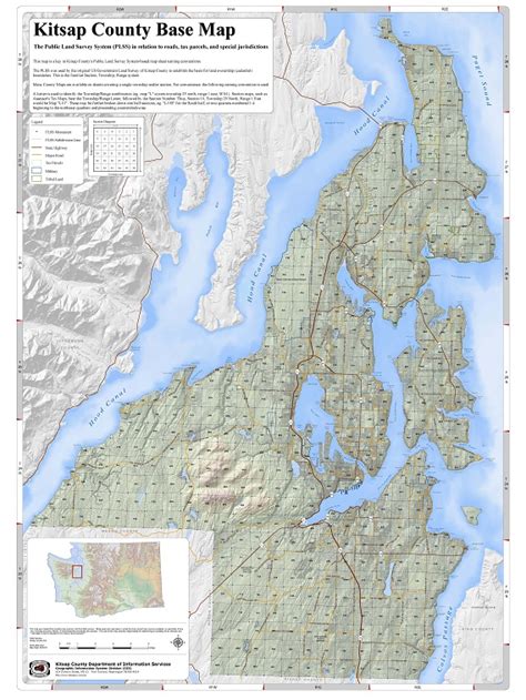 Kitsap Peninsula Map