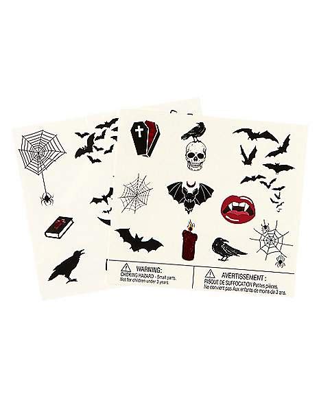 Vampire Temporary Tattoos - Spirithalloween.com