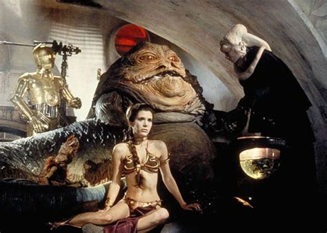 Return Of The Jedi Princess Leia In Gold Bikini