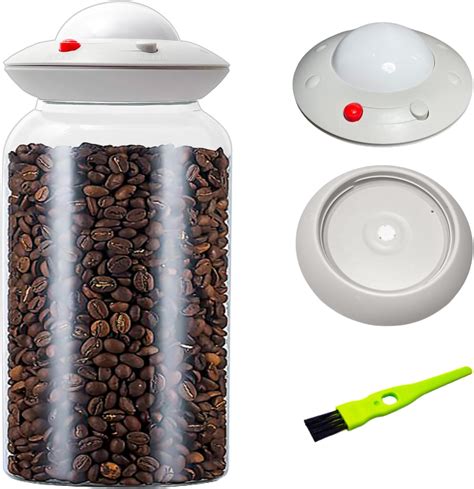 Amazon One Piece Auto Vacuum Coffee Canister L Oz Large