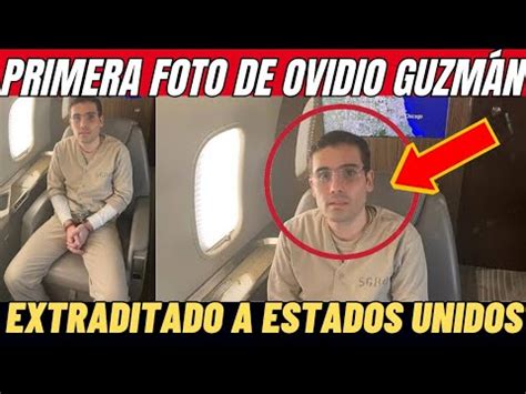 Difunden Primera Foto De Ovidio Guzm N L Pez En El Avi N Al Ser