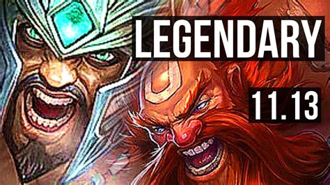 TRYNDAMERE Vs GRAGAS TOP Rank 5 Trynda 8 1 2 Legendary BR