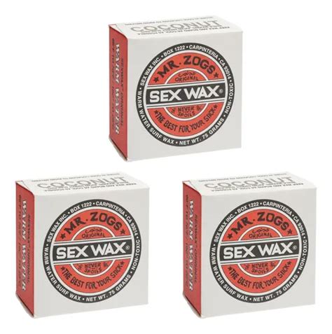 Kit Parafinas Sex Wax Original Formula Warm Unidades Parcelamento