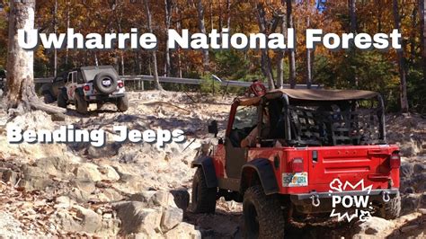 Uwharrie Jeep Trails Badin Lake Ohv Area Youtube