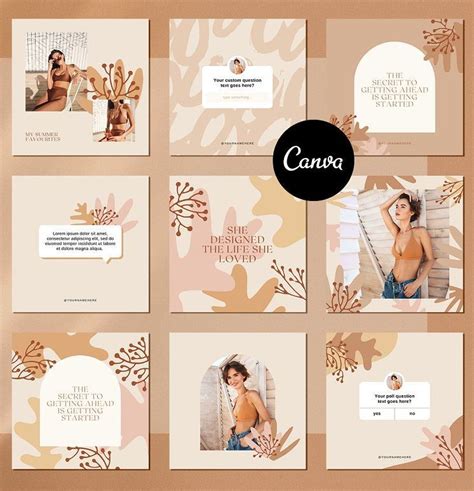 Instagram Theme Creator Canva Instagram Design Layout Instagram