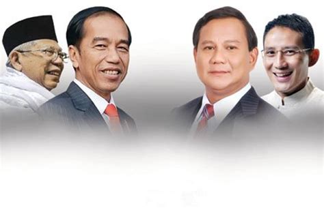 Resmi Jokowi Ma Ruf Dan Prabowo Sandi Jadi Capres Cawapres Pontas Id