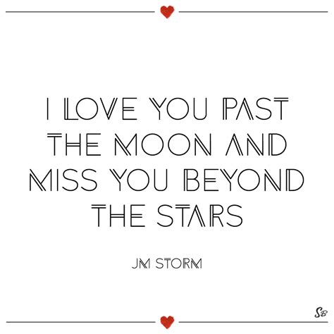 I Love You Past The Moon And Miss You Beyond The Stars Jm Stormpng