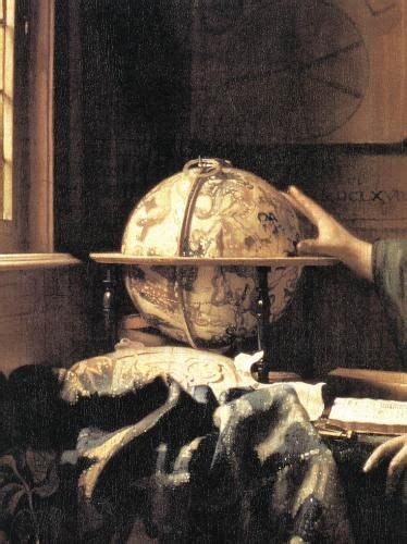 The Astronomer Detail 1668 Vermeer Johannes Vermeer Delft