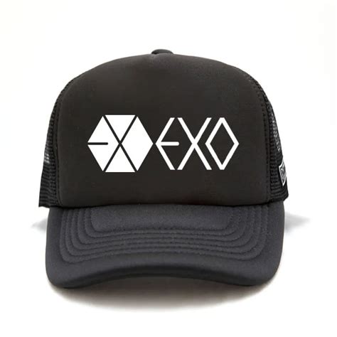 2018 new exo kpop various styles Unisex flat visor / hat exo k pop ...