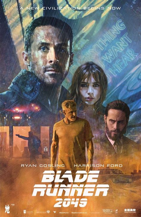 Blade Runner 2049 Póster De Russell Walks Blade Runner Carteles De Películas Carteles De Cine