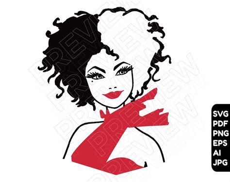 Cruella De Vil Svg Cruella Svg Disney Villains Svg 101 Etsy Porn Sex