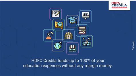 Hdfc Credila S Education Loan List Of Expenses Covered 2021 Youtube