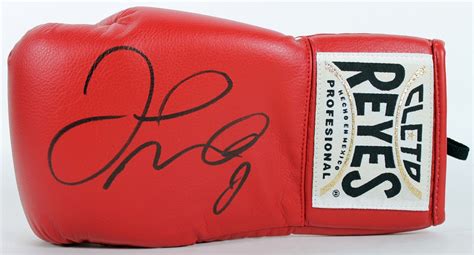 Lot Detail Floyd Mayweather Jr Superb Signed Cleto Reyes Boxing