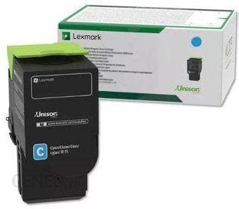 Lexmark Toner do CX522 ADE Oryginalny Błękitny 78C2XC078C2XCECX522