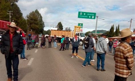 Anuncian Comuneros Bloqueos En 7 Carreteras De Michoacán Este Miércoles