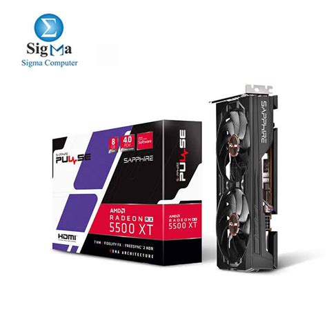 Venta Sapphire Radeon Pulse Rx 5500 Xt 4g En Stock