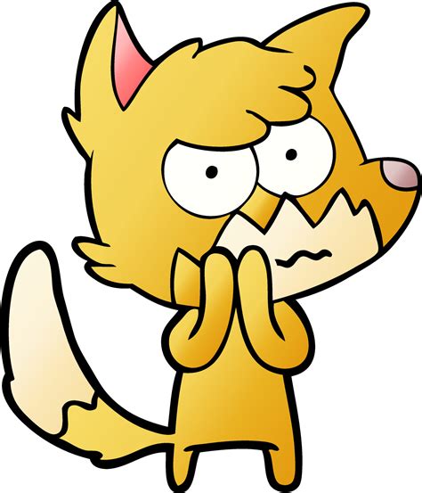 Cartoon Annoyed Fox 12431934 Vector Art At Vecteezy