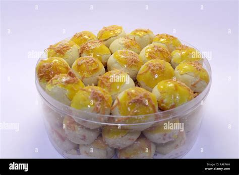 Nastar A Typical Indonesian Or Southeast Asian Pineapple Tart Cake