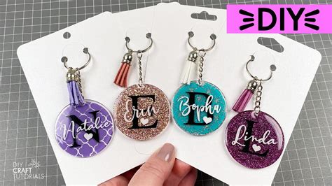 How To Make Acrylic Keychains With Cricut Moms And Crafters Atelier