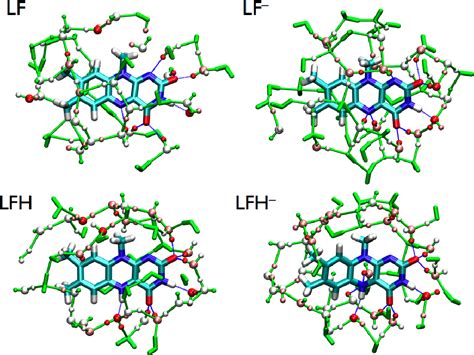 Figure 3 6 From First And Second One Electron Reduction Of Lumiflavin