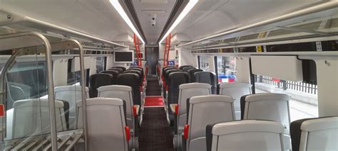 Class 197 The Interior Of Class 197 Coach No 132110 At Liv… Flickr