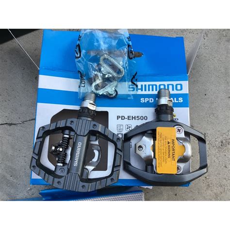 Shimano Spd Pedal Eh Single Side Onroad Shopee Malaysia