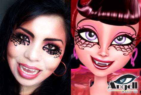 Angell Make Up Draculaura Maquillaje De Halloween