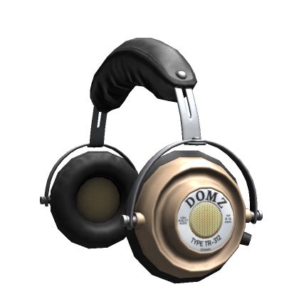 vintage headphones's Code & Price - RblxTrade