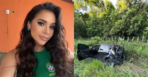 Ex BBB Gizelly Bicalho Sofre Acidente De Carro E Passa Bem Famosos