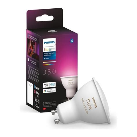 Philips Hue White And Colour Ambiance Smart Led Spotlight Gu10 By