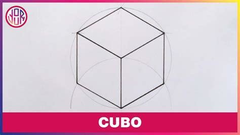 Cómo dibujar Un Cubo Geometrico Paso a Paso Muy Fácil 2025 Dibuja Fácil