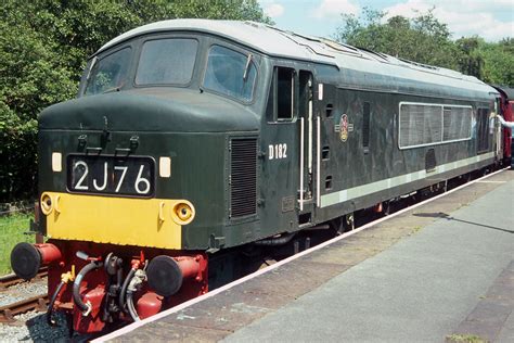 British Railways Class 46 Diesel Locomotive D182 Rawtenst Flickr