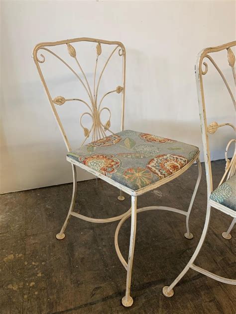 Vintage Wrought Iron Patio Dining Set For Sale At 1stdibs