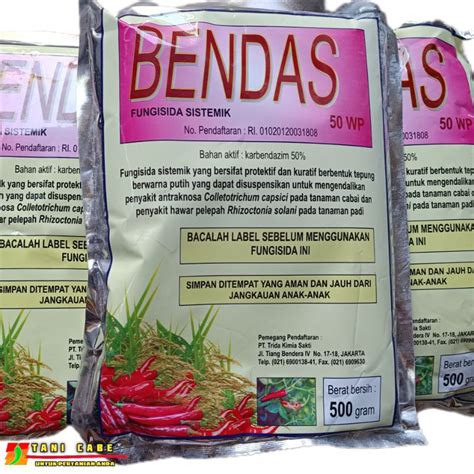 Jual Fungisida Sistemik BENDAS 50 WP 500 Gram Shopee Indonesia