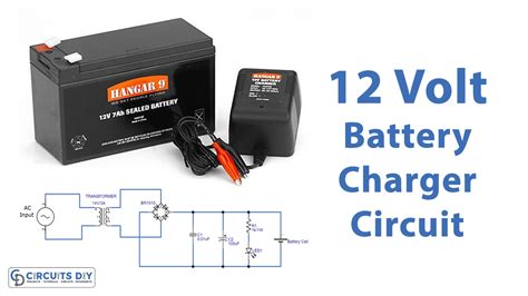 Simple 12 Volt Battery Charger Circuit Diagram