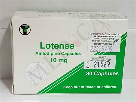 Medica Rcp Lotense 10mg Indications Side Effects Composition