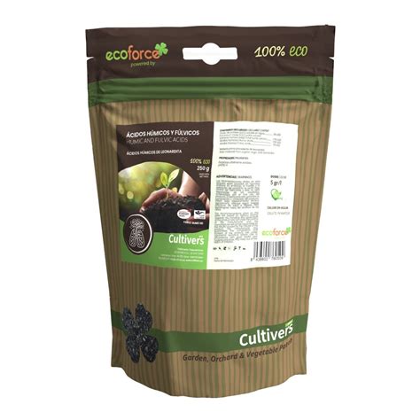 CULTIVERS Adubo Ácido Fulvico e Ácido Fulvico 250 g 82 Fertilizante