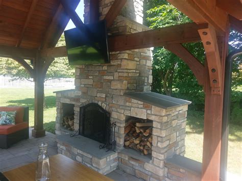 Finished Outdoor Fireplace Kits - 2020 - Pennsylvania - FireFarm Living