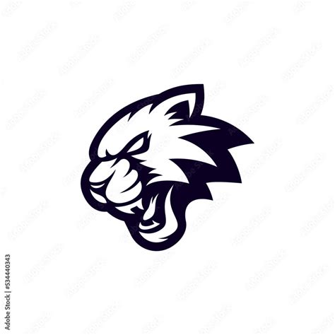 Angry Jaguar Leopard Mascot Esport Logo Designs Stock Vector Adobe Stock