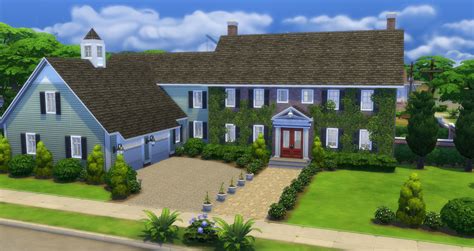 Sims 3 Colonial Mansion