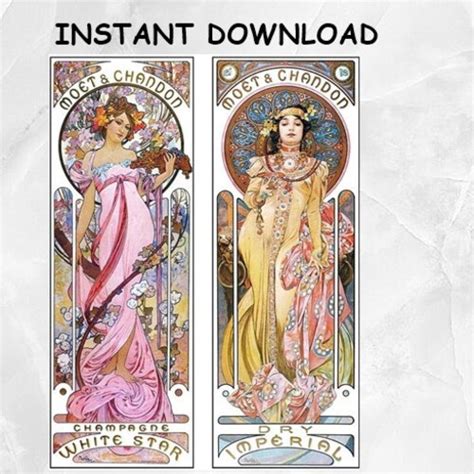 Four Seasons By Alphonse Mucha Cross Stitch Pattern Famous Etsy