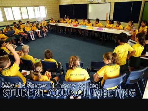 Wattle Grove Primary School - Student Council Meeting