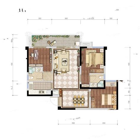 成都颐湖题院72㎡户型户型图首付金额720平米 吉屋网