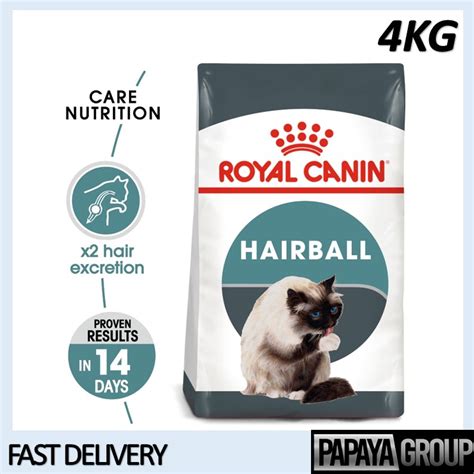 Royal Canin Hairball Care Cat Food 4kg - Cat Food / Pet Food papayagroup | Shopee Malaysia