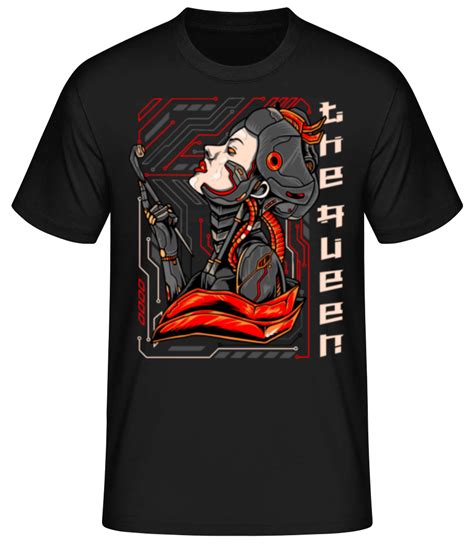 Mecha Queen M Nner Basic T Shirt Shirtinator