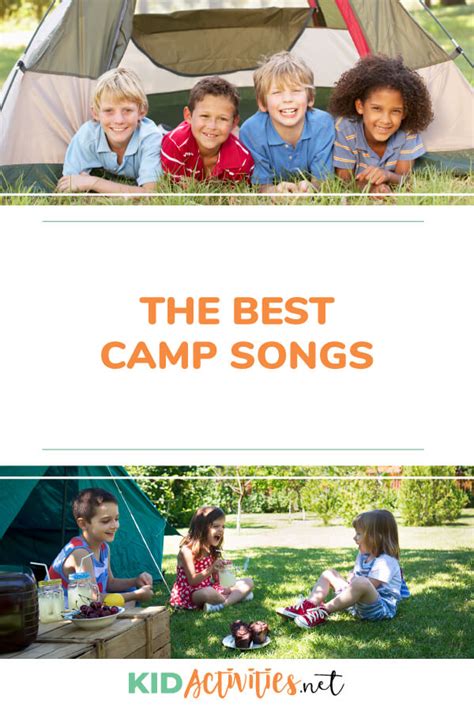 23 Summer Camp Songs for Kids