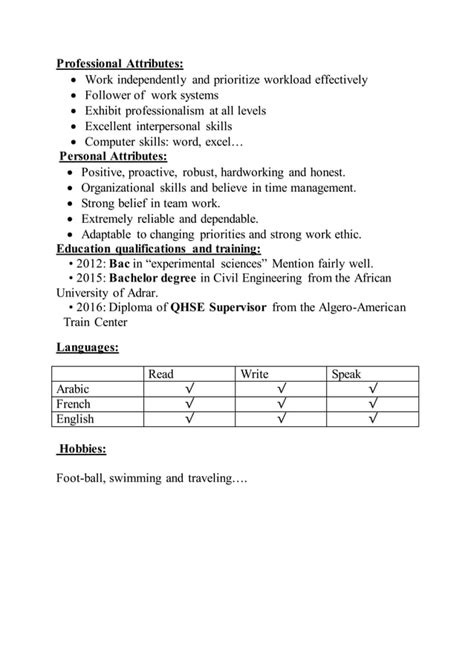 Curriculum Vitae Samir BENYOUB PDF