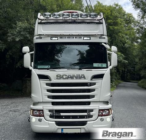 Roof Bar Flush Leds Jumbo Spots To Fit Scania P G R Series