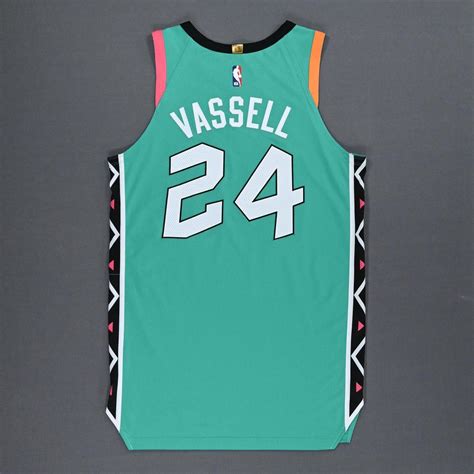 Devin Vassell San Antonio Spurs Game Worn City Edition Jersey